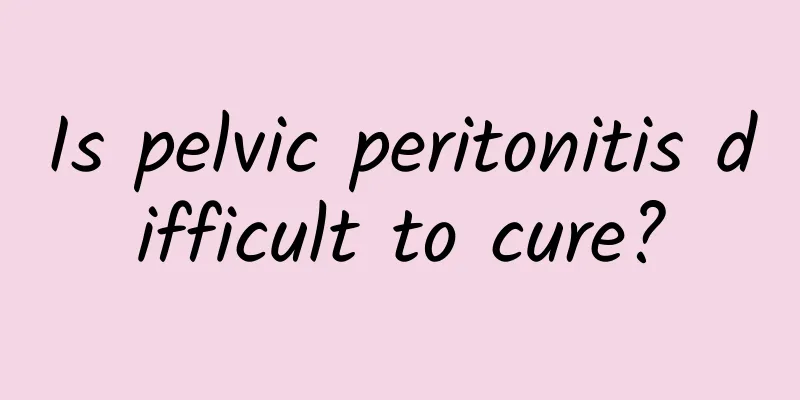Is pelvic peritonitis difficult to cure?