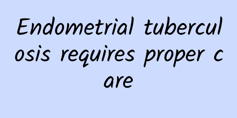 Endometrial tuberculosis requires proper care