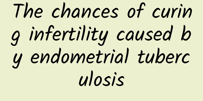 The chances of curing infertility caused by endometrial tuberculosis