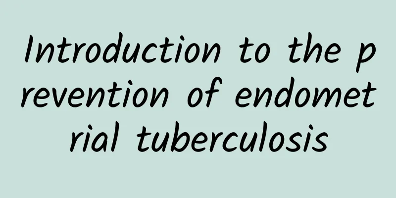 Introduction to the prevention of endometrial tuberculosis