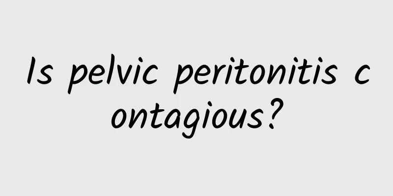 Is pelvic peritonitis contagious?