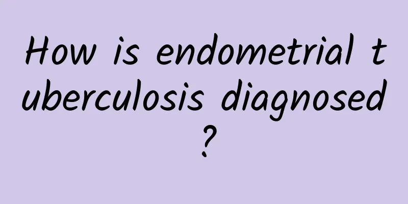 How is endometrial tuberculosis diagnosed?