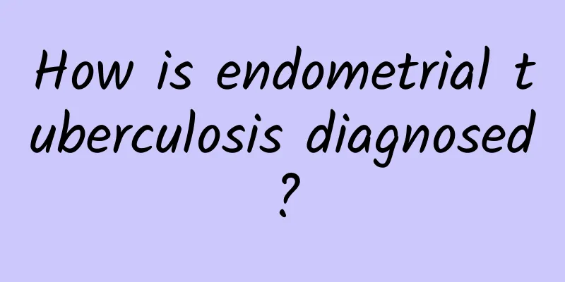 How is endometrial tuberculosis diagnosed?