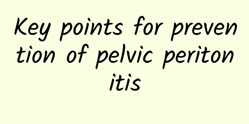Key points for prevention of pelvic peritonitis