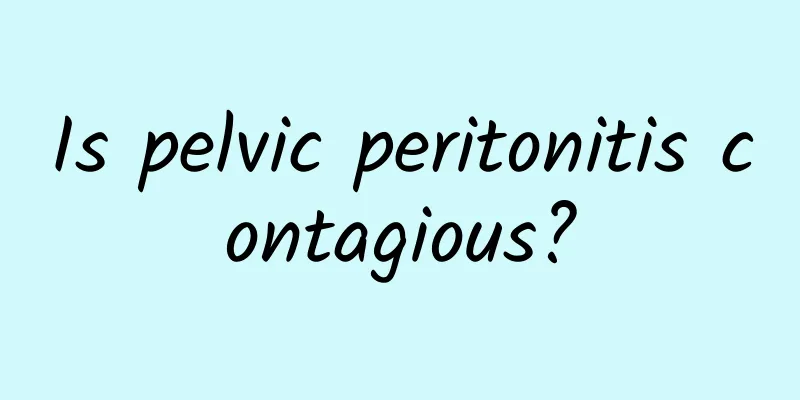 Is pelvic peritonitis contagious?