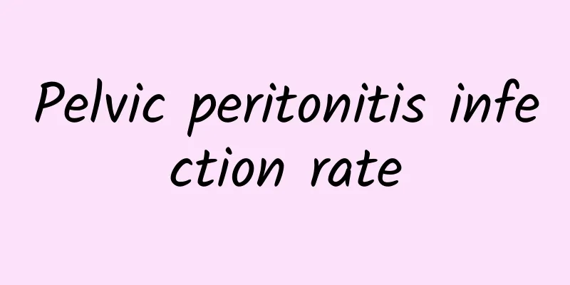 Pelvic peritonitis infection rate
