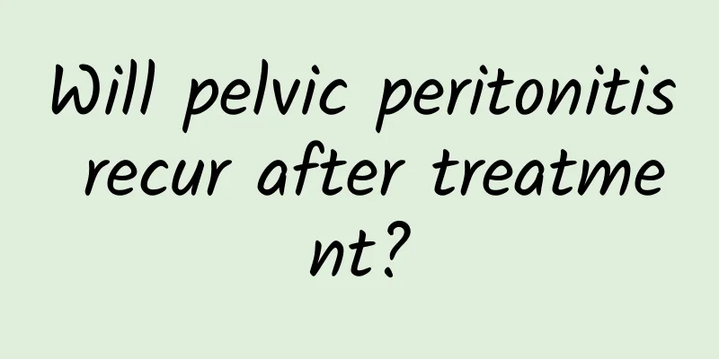 Will pelvic peritonitis recur after treatment?