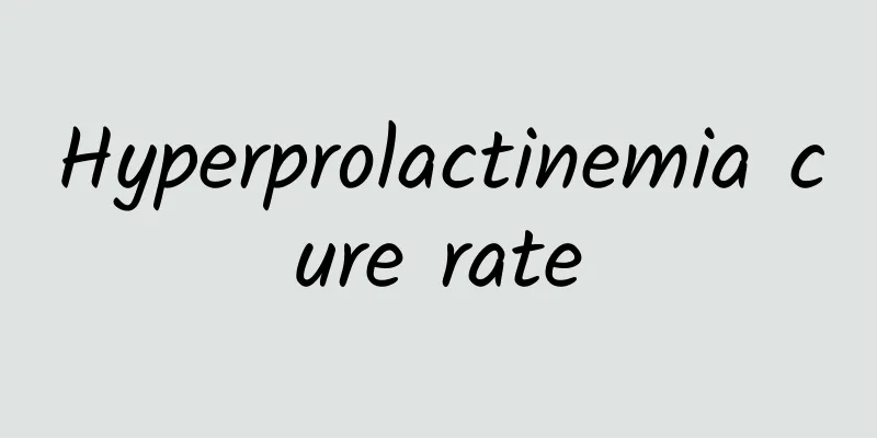 Hyperprolactinemia cure rate