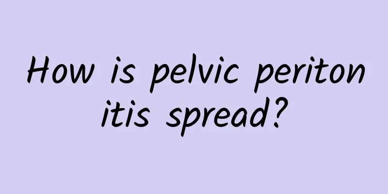 How is pelvic peritonitis spread?