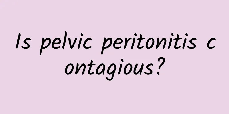 Is pelvic peritonitis contagious?