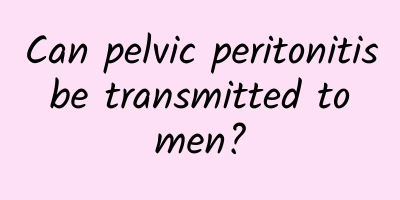 Can pelvic peritonitis be transmitted to men?