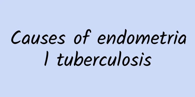 Causes of endometrial tuberculosis