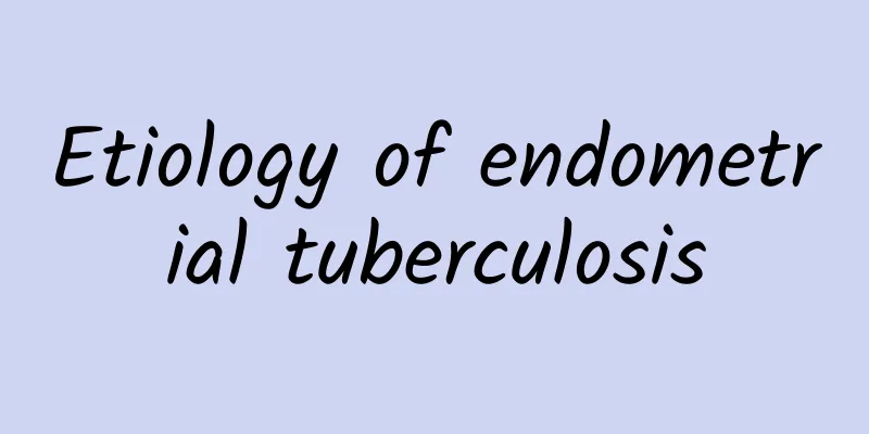 Etiology of endometrial tuberculosis