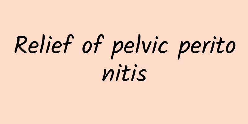 Relief of pelvic peritonitis