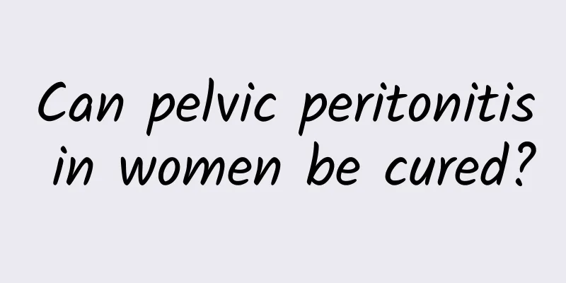 Can pelvic peritonitis in women be cured?