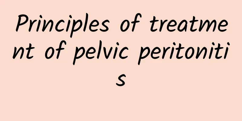 Principles of treatment of pelvic peritonitis