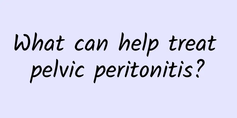 What can help treat pelvic peritonitis?