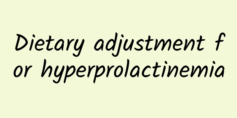 Dietary adjustment for hyperprolactinemia