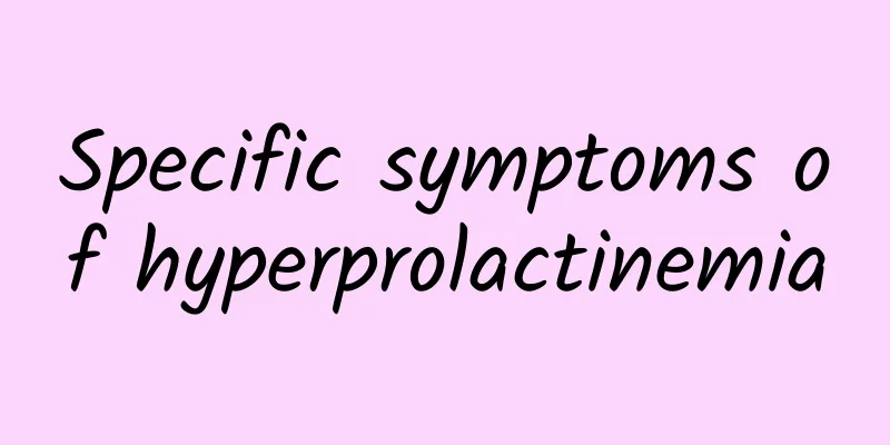 Specific symptoms of hyperprolactinemia