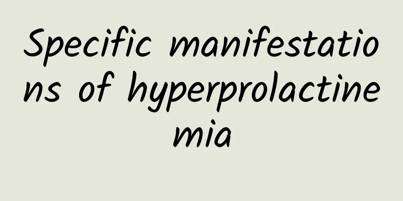 Specific manifestations of hyperprolactinemia