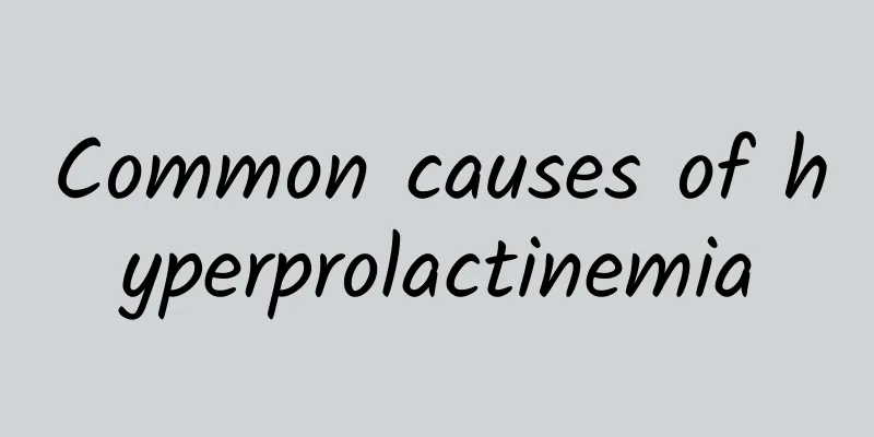 Common causes of hyperprolactinemia