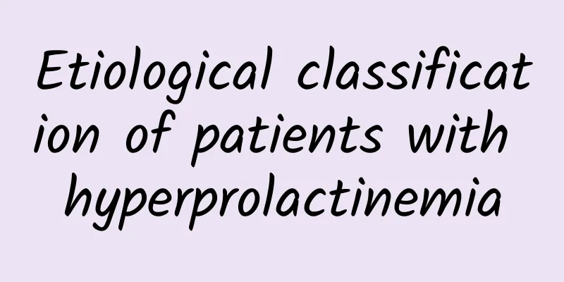 Etiological classification of patients with hyperprolactinemia