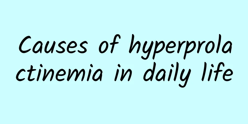 Causes of hyperprolactinemia in daily life