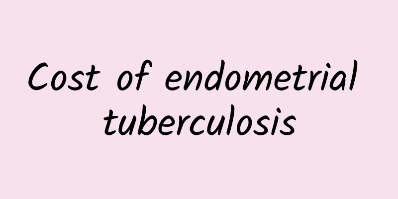 Cost of endometrial tuberculosis