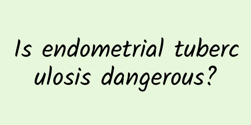 Is endometrial tuberculosis dangerous?