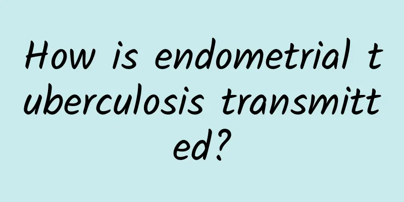 How is endometrial tuberculosis transmitted?