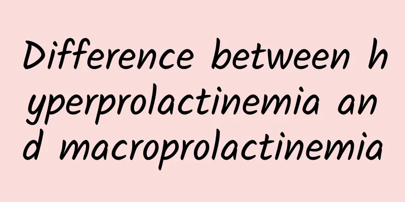 Difference between hyperprolactinemia and macroprolactinemia
