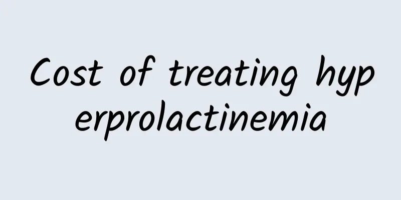 Cost of treating hyperprolactinemia