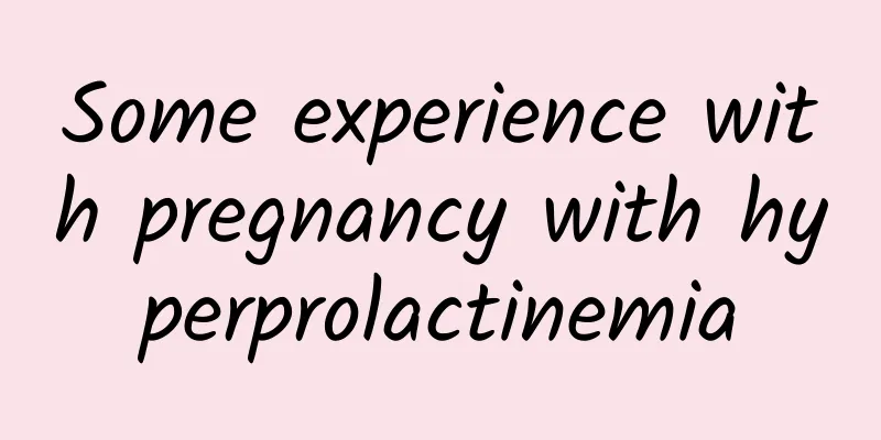 Some experience with pregnancy with hyperprolactinemia