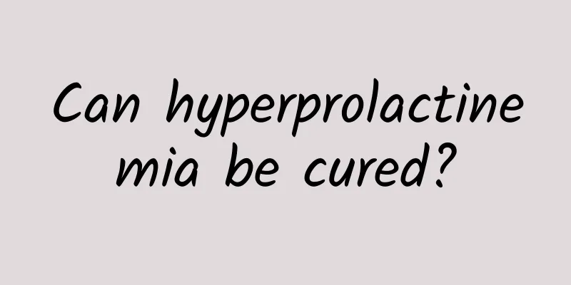 Can hyperprolactinemia be cured?