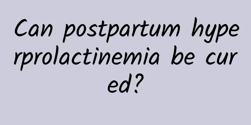 Can postpartum hyperprolactinemia be cured?
