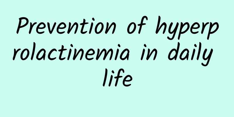 Prevention of hyperprolactinemia in daily life