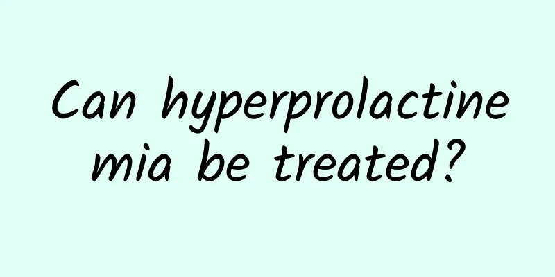 Can hyperprolactinemia be treated?