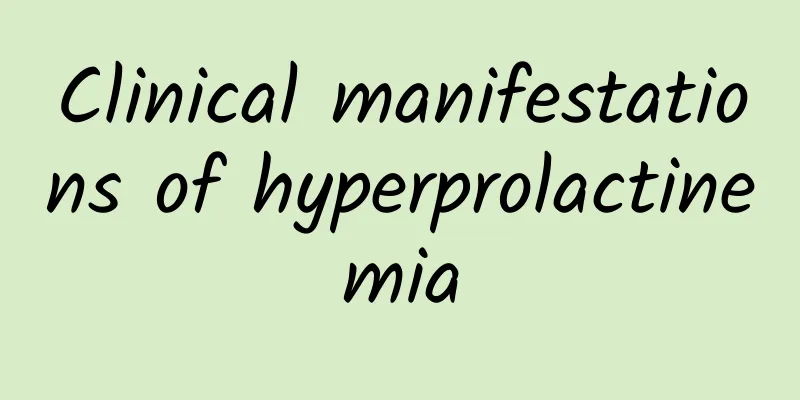 Clinical manifestations of hyperprolactinemia
