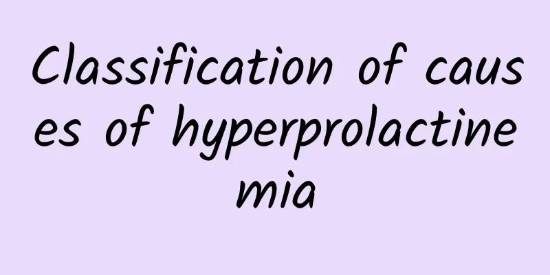 Classification of causes of hyperprolactinemia