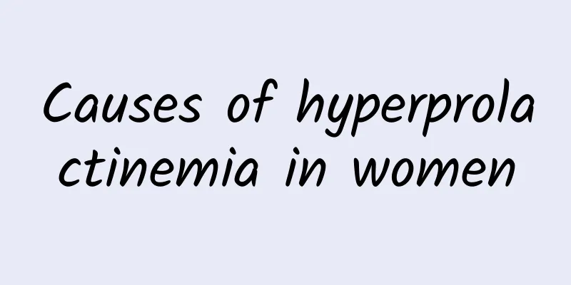 Causes of hyperprolactinemia in women