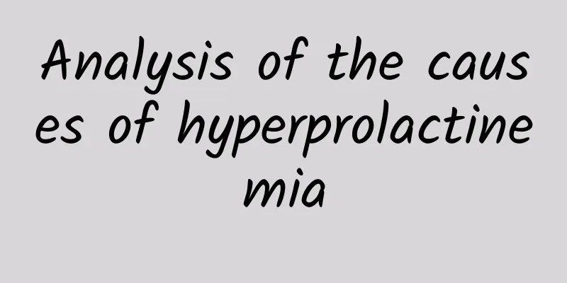 Analysis of the causes of hyperprolactinemia