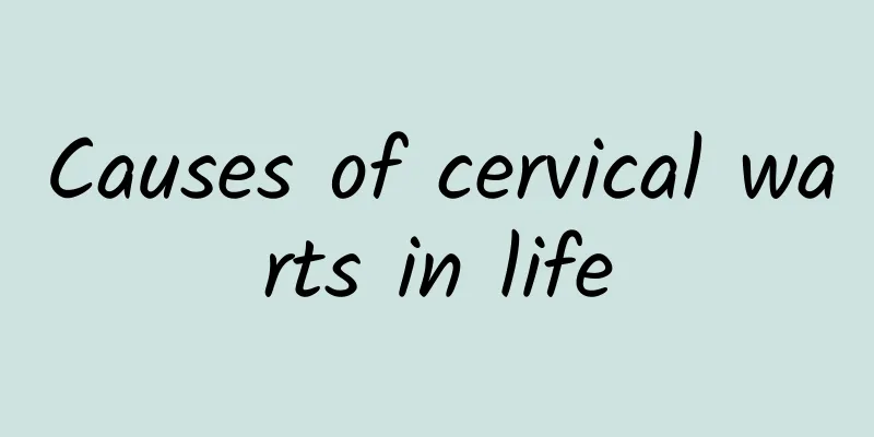 Causes of cervical warts in life