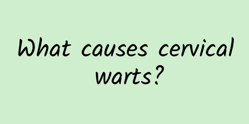 What causes cervical warts?