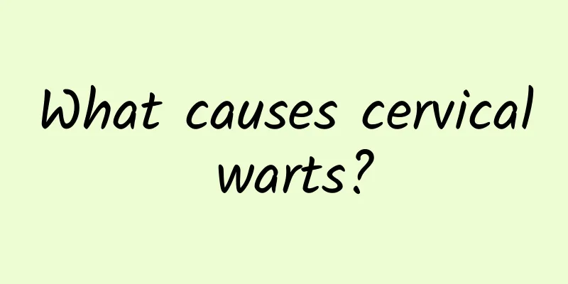 What causes cervical warts?