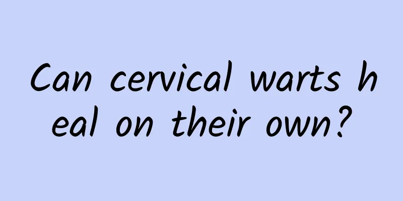 Can cervical warts heal on their own?
