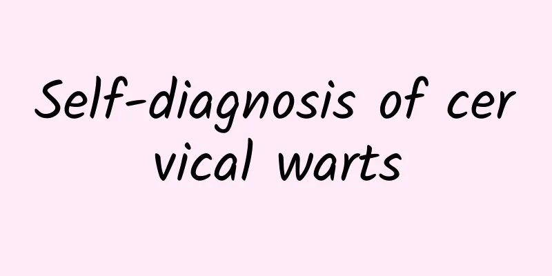 Self-diagnosis of cervical warts