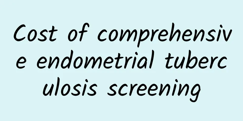 Cost of comprehensive endometrial tuberculosis screening