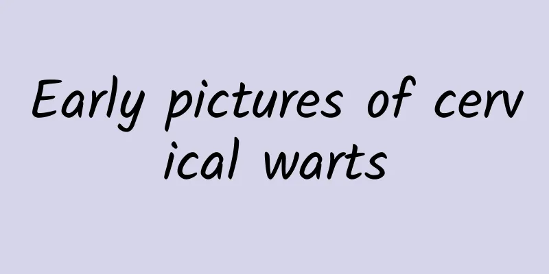Early pictures of cervical warts