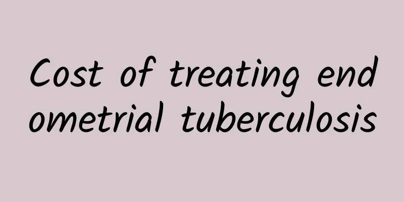 Cost of treating endometrial tuberculosis
