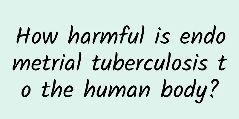 How harmful is endometrial tuberculosis to the human body?